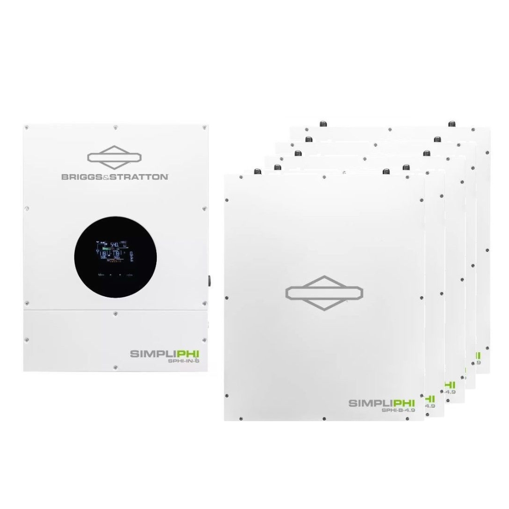 SimpliPHI SPHI-ESS-25-6 24.9 kWh of batteries, 6k Watt Inverter Energy Storage System